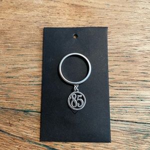 James Avery sterling silver dangle ring with 85’